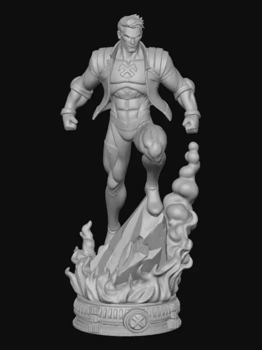 3D model for HELLION - XMEN - BY RAIAL