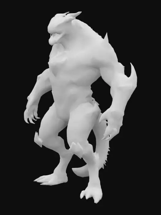 3D model for Starlight Demon