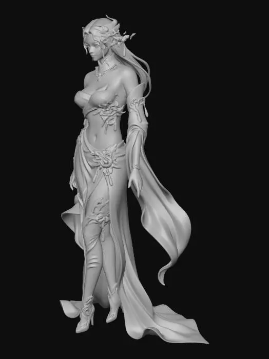 3D model for Lilac Moon Empress
