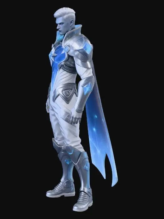3D model for Nebula Knight