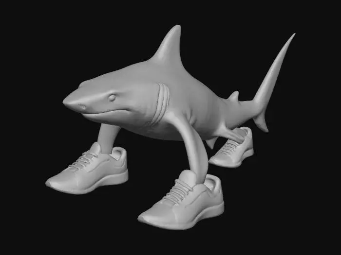 3D model for TRALALERO TRALALA