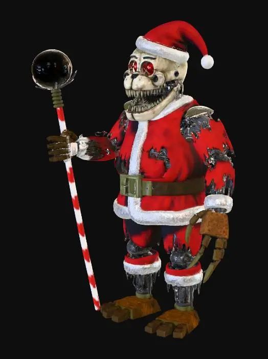 3D model for Festive Frightmare Santa