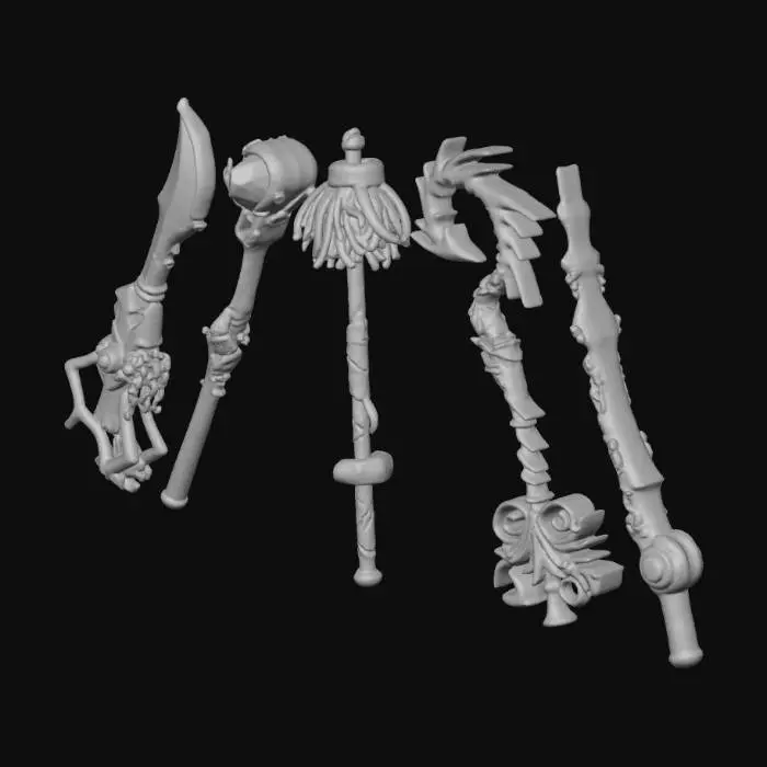 3D model for 2nd Sea Rods Collection