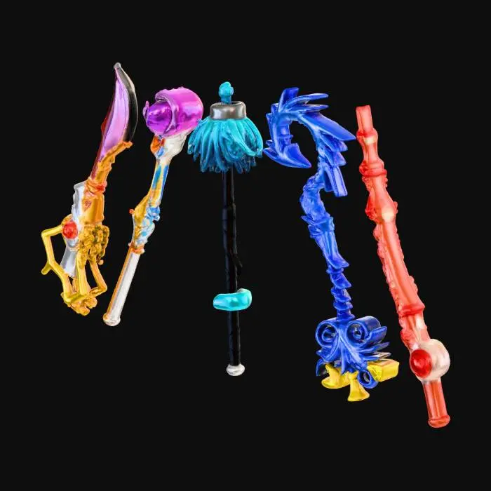 3D model for 2nd Sea Rods Collection