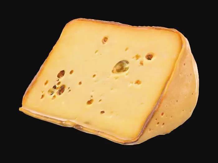 3D model for long-ripening cheese