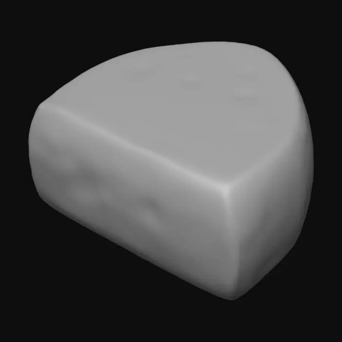 3D model for long-ripening cheese
