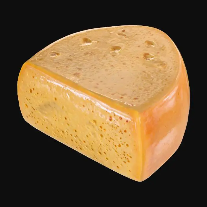 3D model for long-ripening cheese