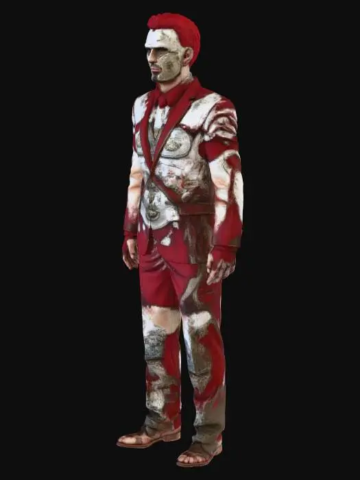 3D model for Redshield Warrior