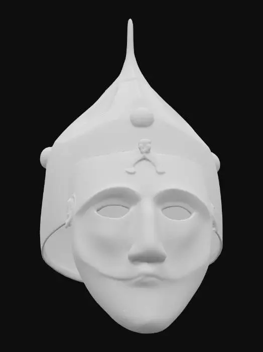 3D model for Cuman Helmet