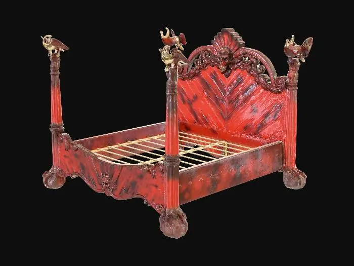 3D model for Regal Gothic Bedframe