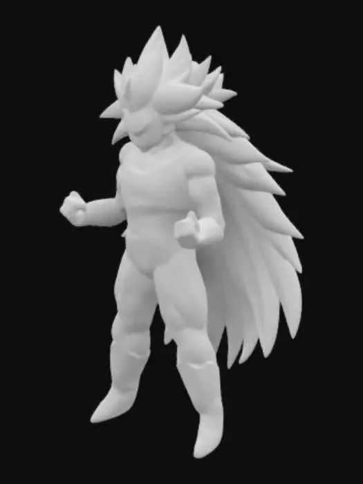 3D model for Majin Warrior TransformationVEGETA