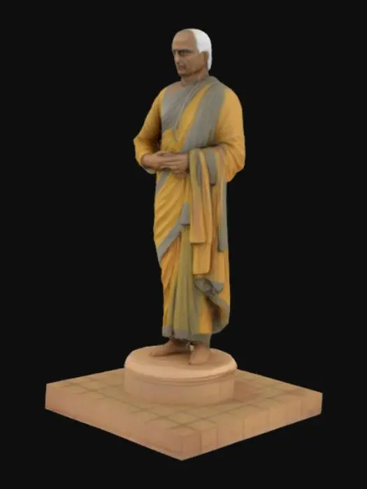 3D model for STATUE OF UNITY ULTRA REALISTIC