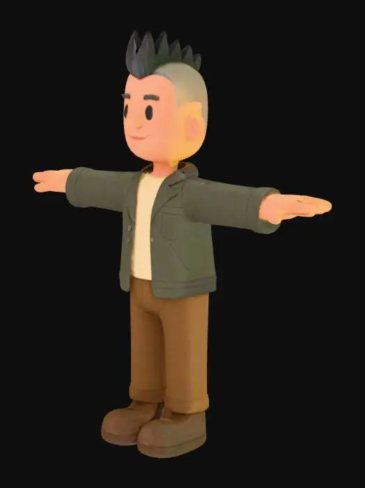 3D model for Irpan mohawk