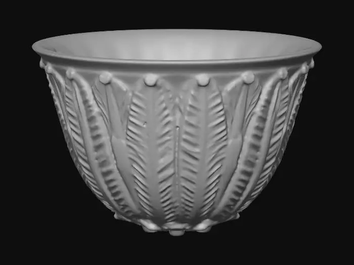 3D model for Celadon Leaf Bowl