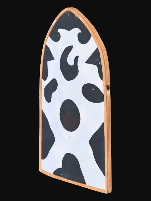 3D model for Cowhide Shield