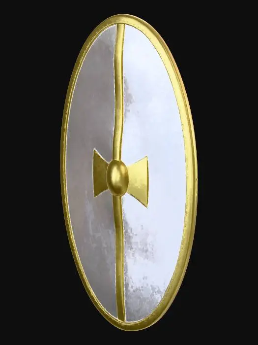 3D model for Golden Emblem Shield
