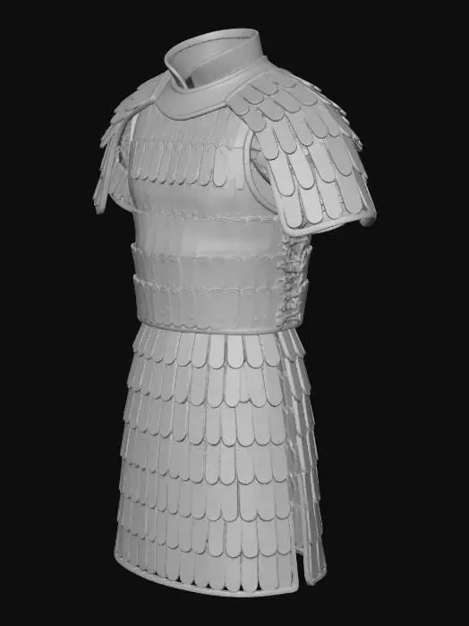 3D model for Bronze cannanite armor