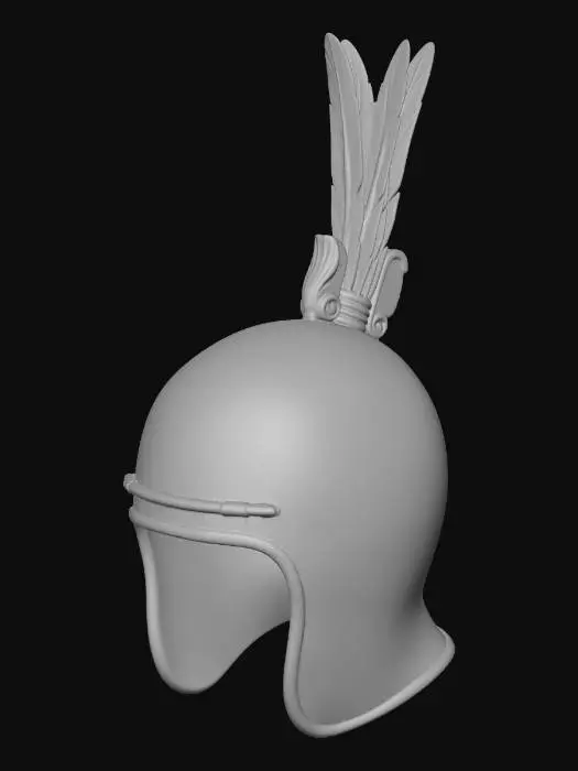 3D model for Bronze Plumed Helmet