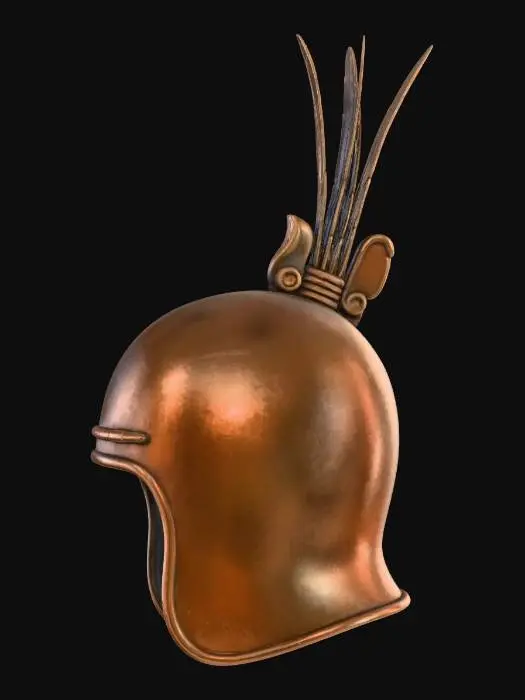3D model for Bronze Plumed Helmet