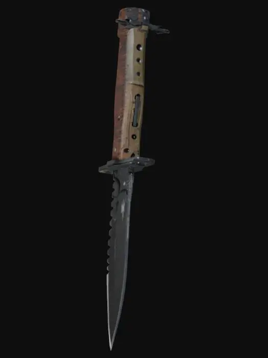 3D model for combat knife military 
