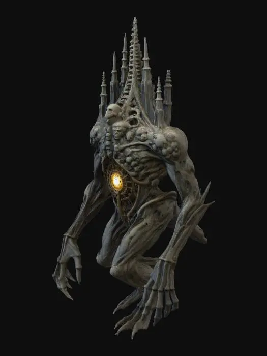 3D model for Eldritch Sentinel