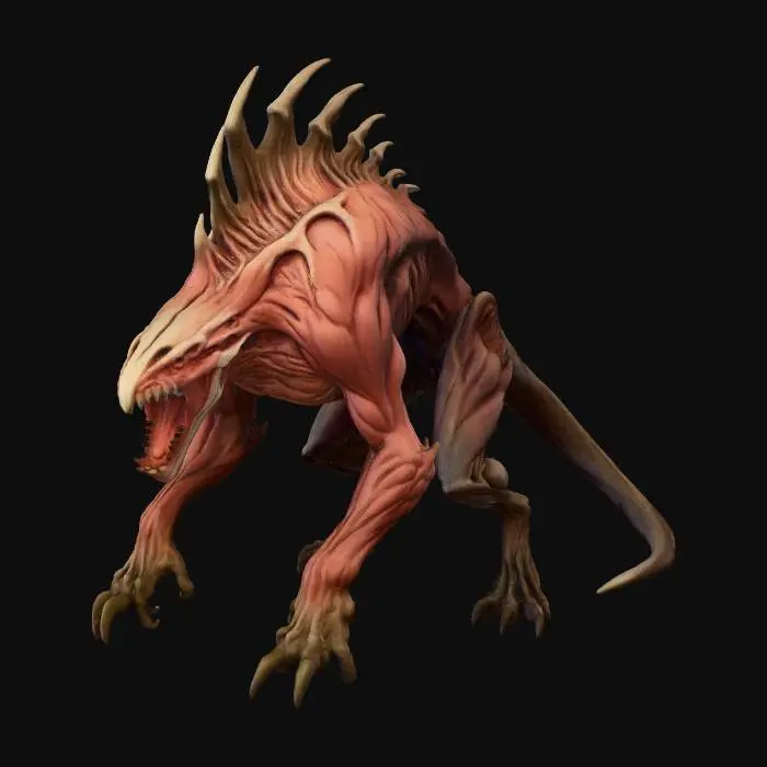 3D model for Screaming Predator