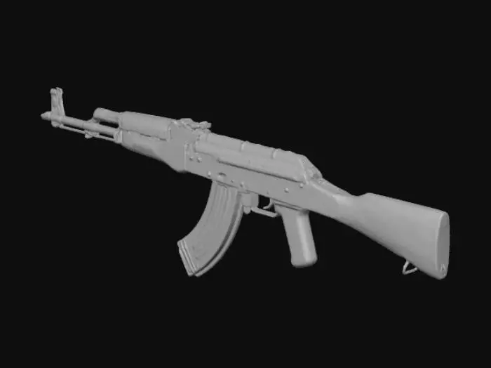 3D model for AK-47