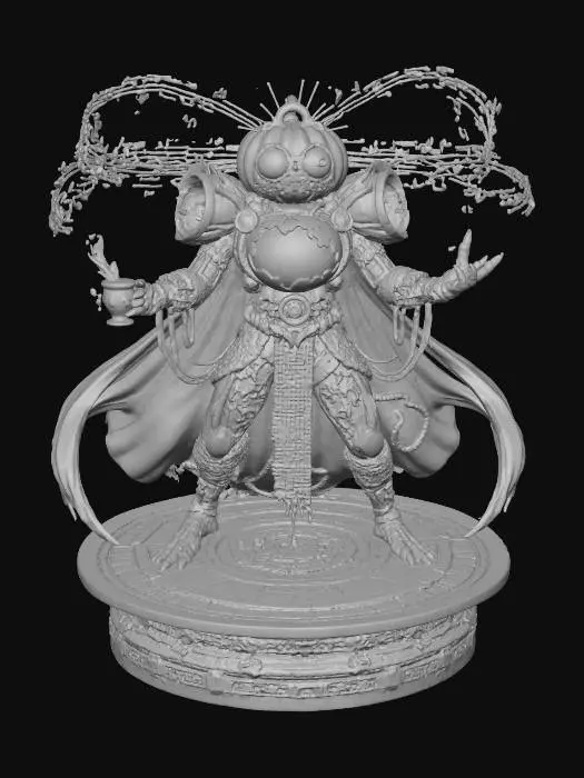 3D model for Lord of Gourd and the Multiverse, #Halloween2025#