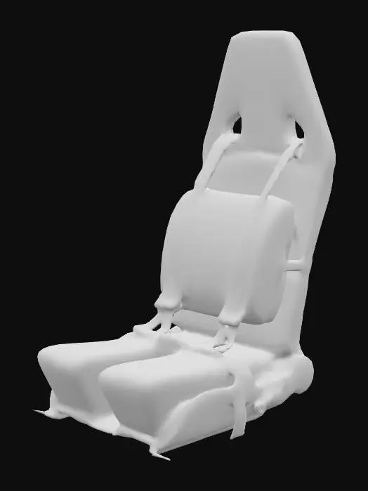 3D model for Racing Simulator Seat