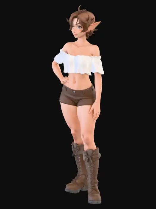 3D model for Ranger of the Green