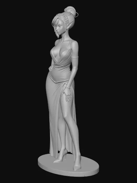 3D model for Velvet Enchantress