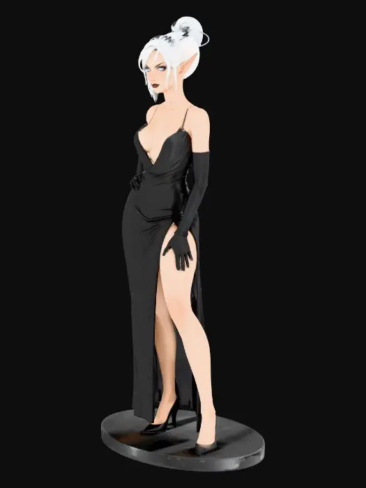 3D model for Velvet Enchantress