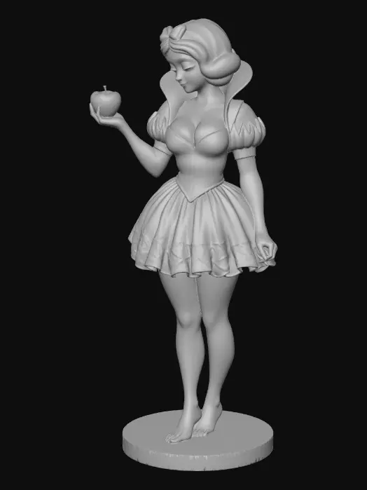 3D model for Snow White and the Enchanted Apple