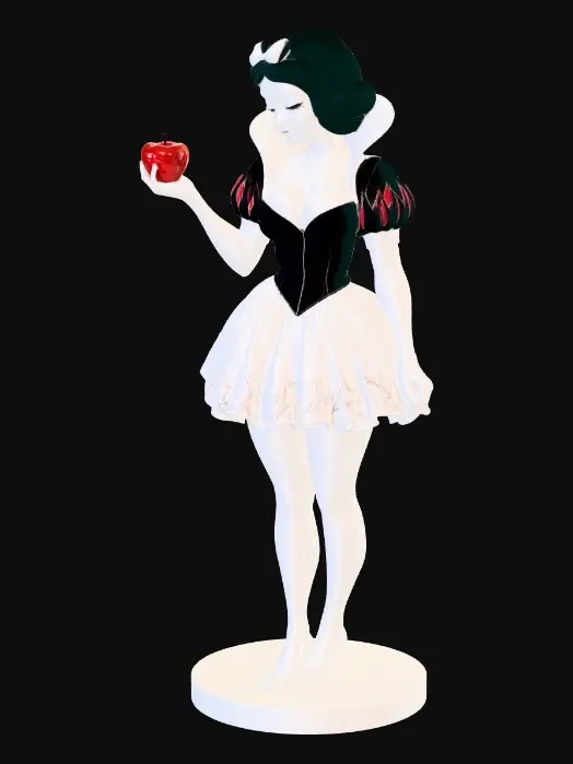 3D model for Snow White and the Enchanted Apple