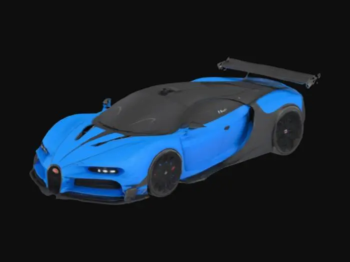 3D model for Bugatti Bolide 2021
