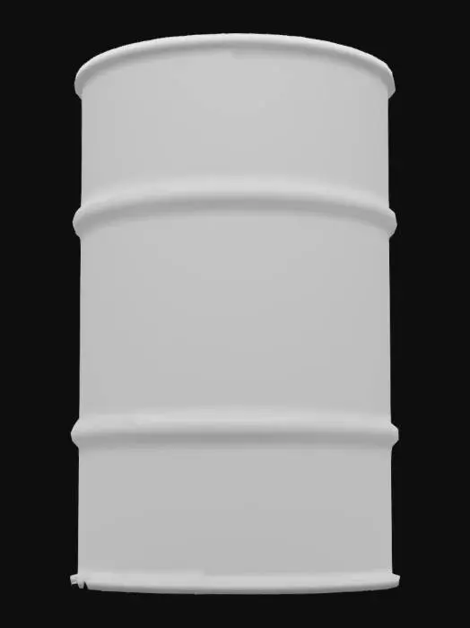 3D model for Rusty and scratched barrel