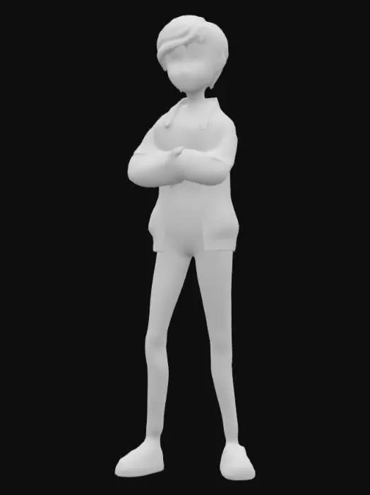 3D model for Confident Stance