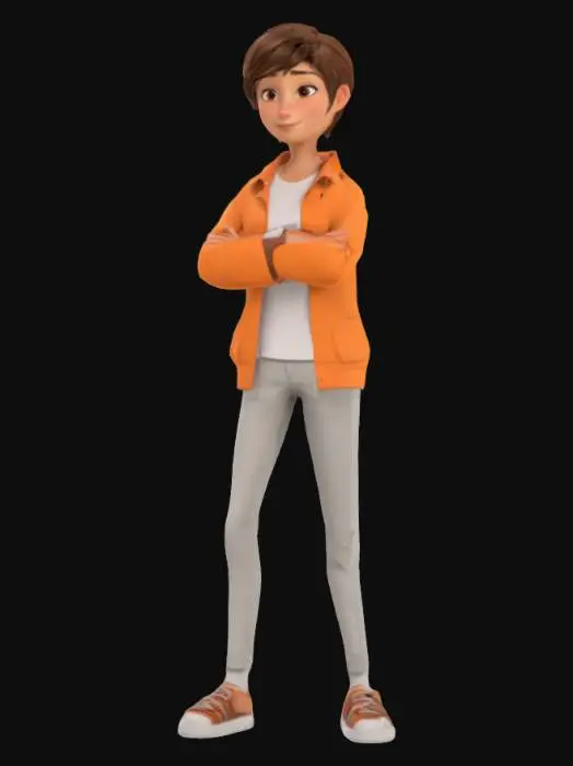 3D model for Confident Stance