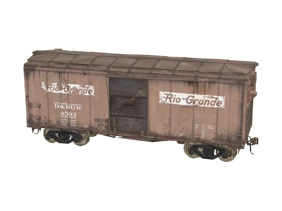 G scale train - Gauge 3D model, vytvořený pomocí AI