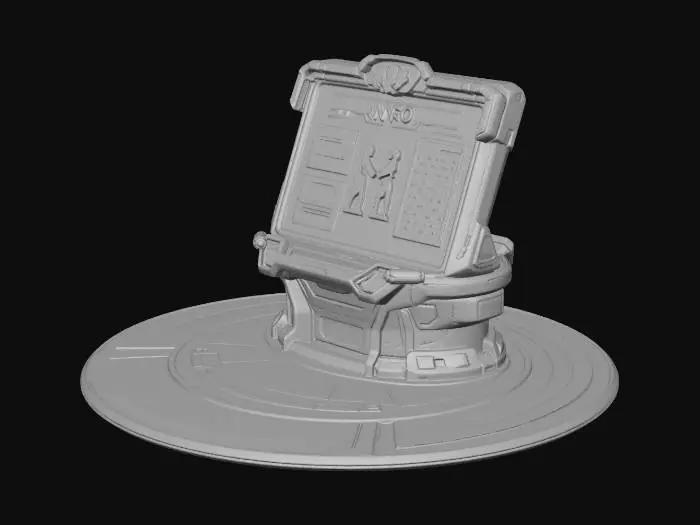 3D model for Galactic Info Hub
