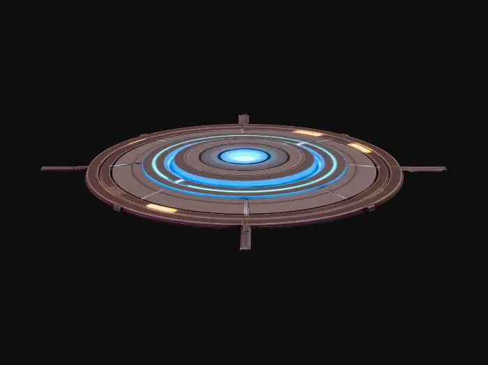 3D model for Galactic Portal Room