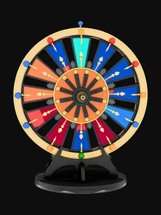 3D model for Wheel of Fortune