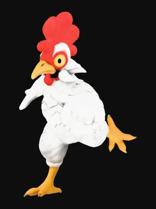 3D model for Chicken T-Pose