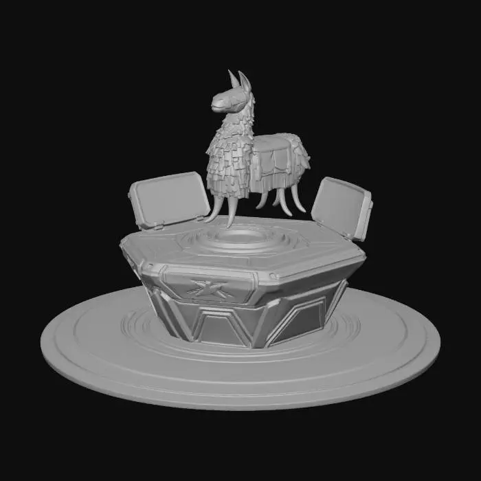 3D model for Luminous Llama Console