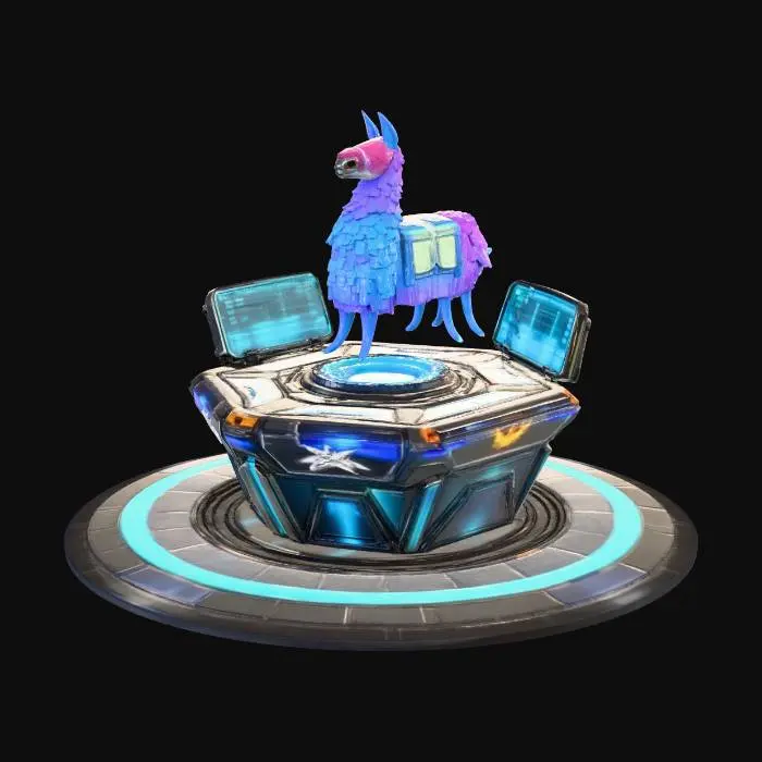 3D model for Luminous Llama Console