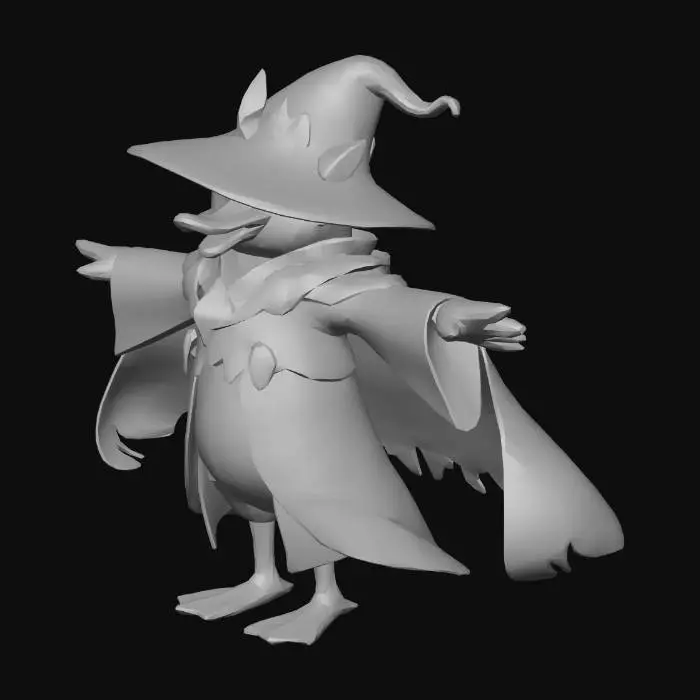 3D model for Wizard Duck