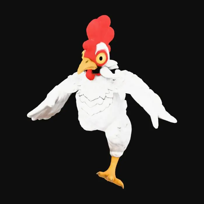 3D model for Chicken T-Pose