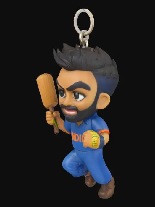 3D model for Cricket Hero Keychain