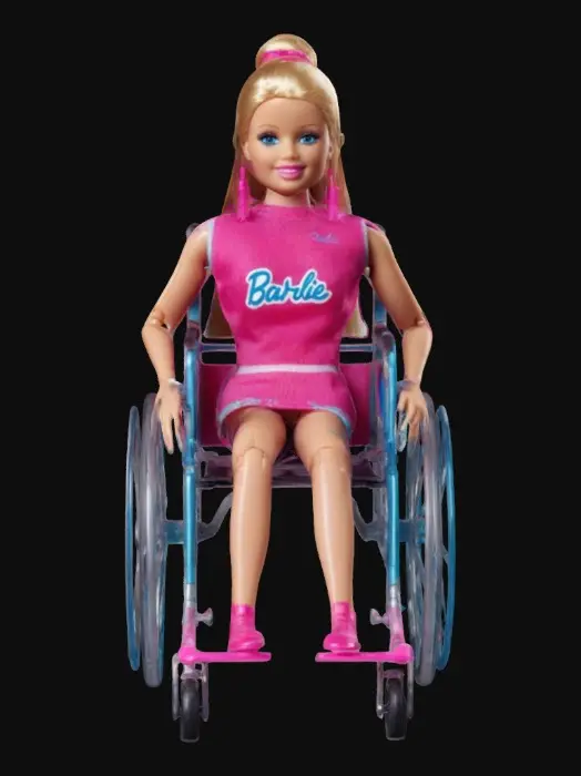 3D model for Disabled Barbie