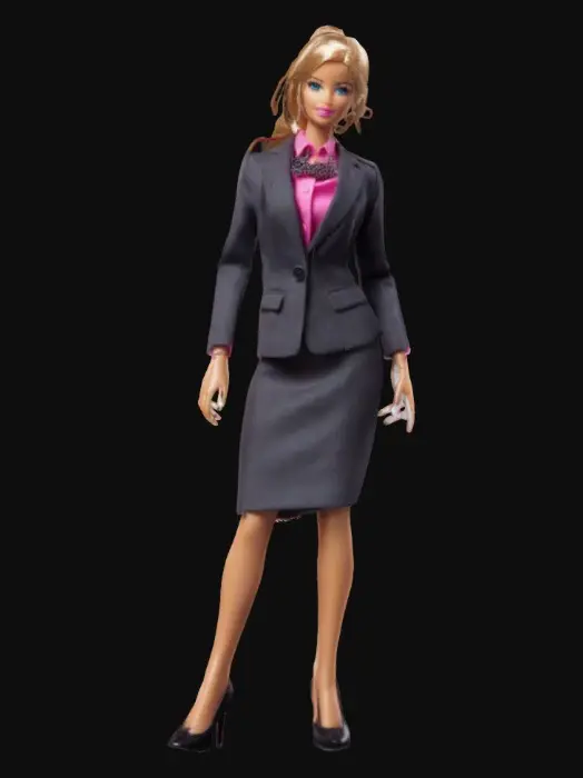 3D model for Businesswoman Barbie